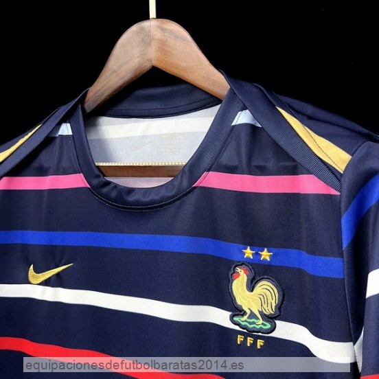 Nuevo Tailandia Previo al partido Camiseta Francia 2024 Azul Baratas